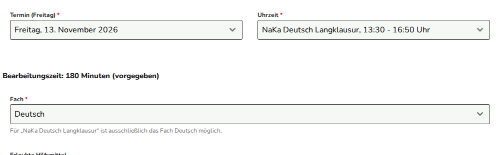 Langklausur
